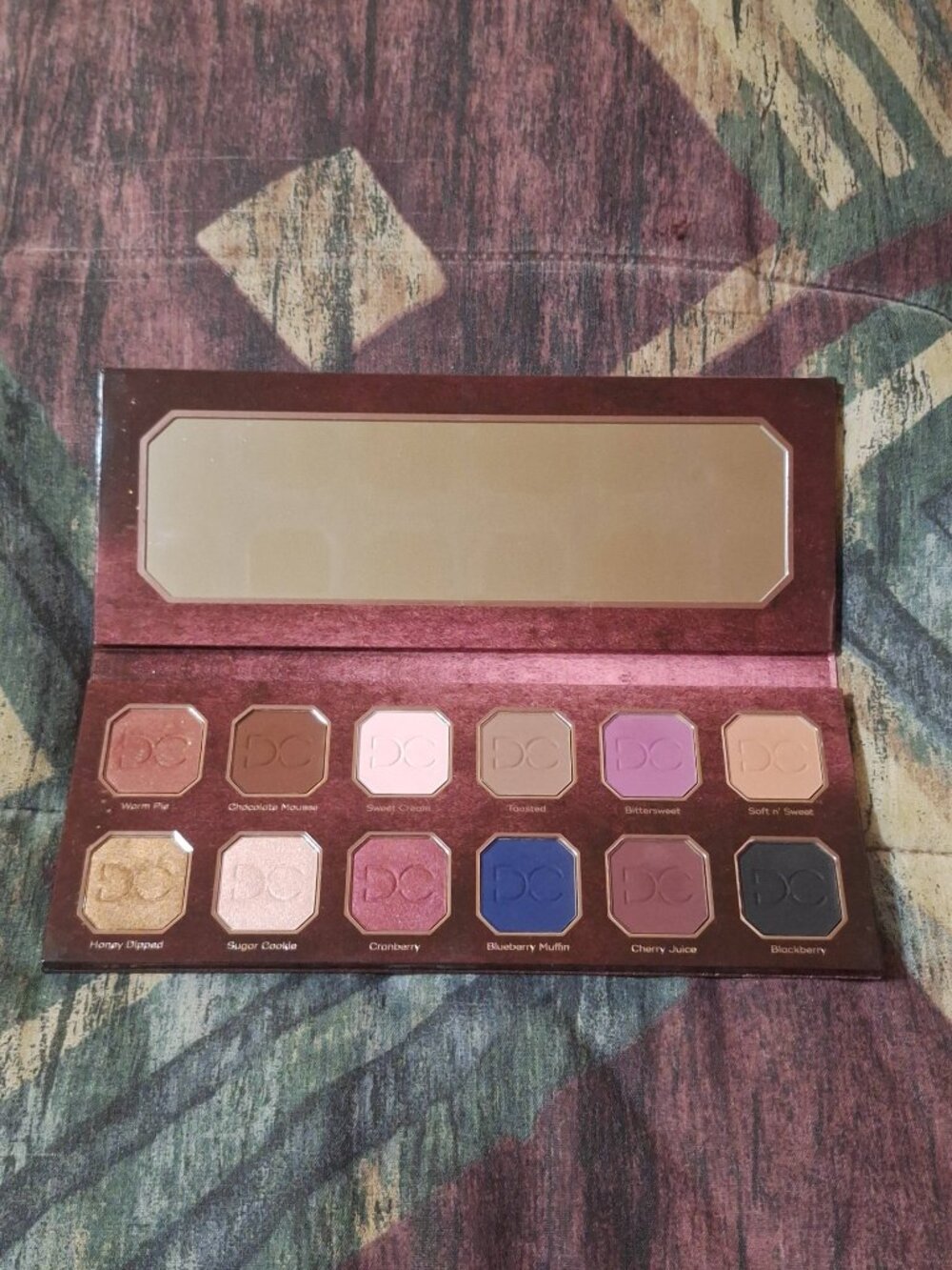 Dominique Cosmetics “Berries & Cream” Eyeshadow Palette – Used Once